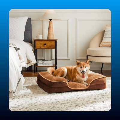 Orthopedic Bolster Dog Bed, Waterproof