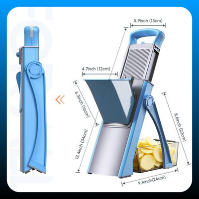 4-in-1 Stainless Steel Vegetable Slicer