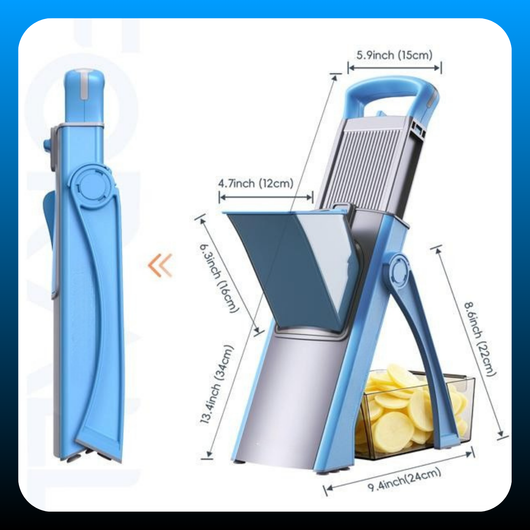 4-in-1 Stainless Steel Vegetable Slicer