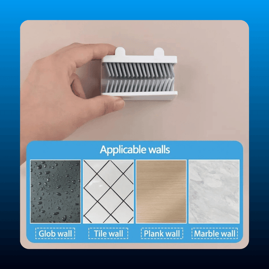 Wall-Mounted Silicone Hair Catcher