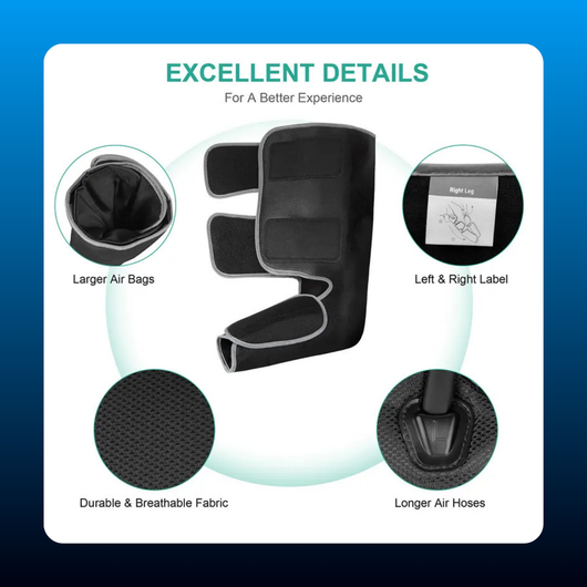 Air Compression Leg and Foot Massager