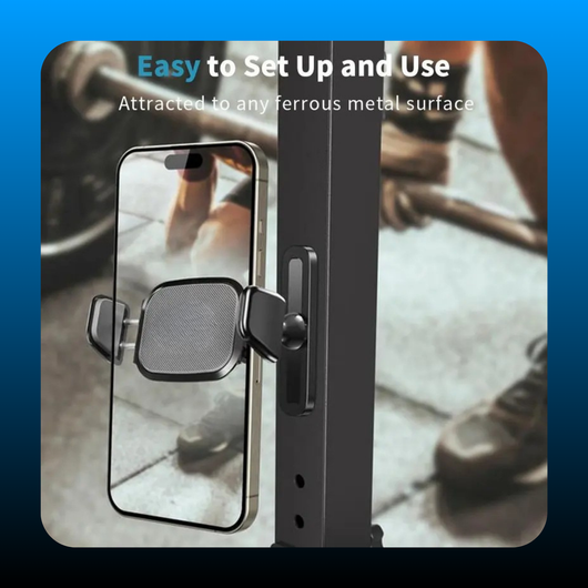 Adjustable Magnetic Phone Mount Perfect for Gym