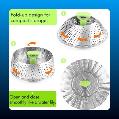 Collapsible Vegetable Steamer Basket