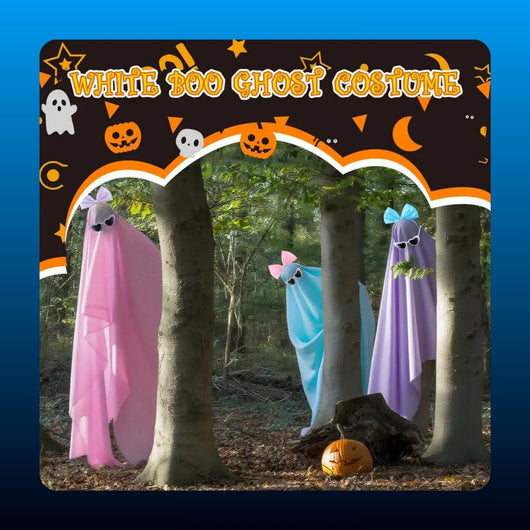 Sheet Ghost Costume with Sunglasses