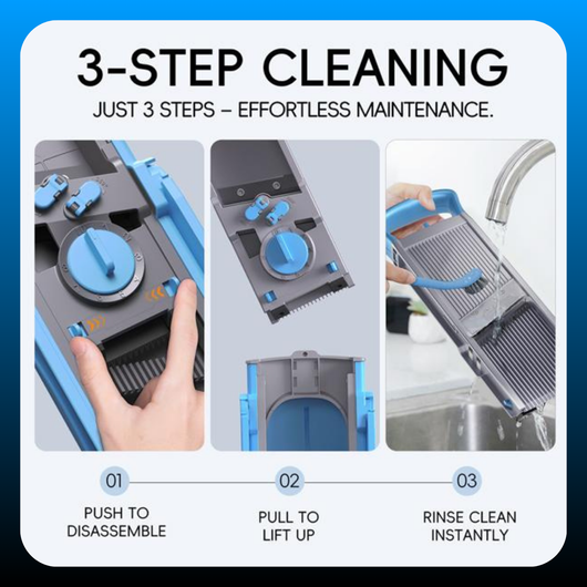 4-in-1 Stainless Steel Vegetable Slicer