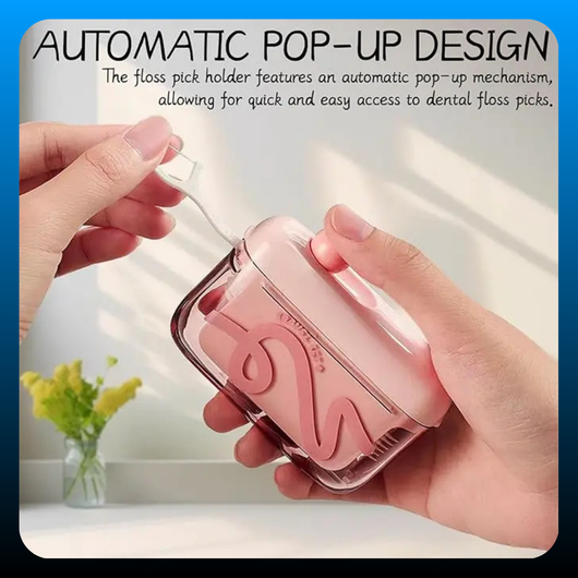 Travel-Sized Dental Floss Storage Case