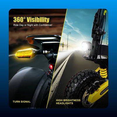 Dual Motor Off Road Electric Scooter