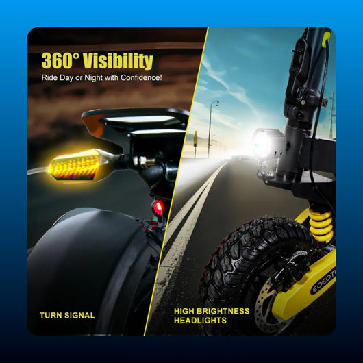 Dual Motor Off Road Electric Scooter