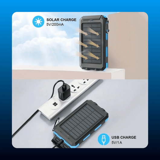 20000mAh Solar Power Bank