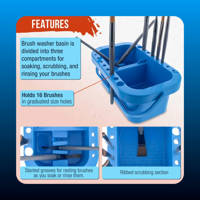 Paint Brush Cleaner Washer