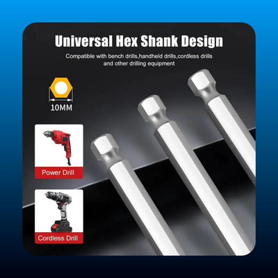 Bi-Metal Hex Shank Hole Opener Kit