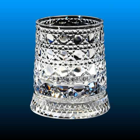 Luxury 360° Spinning Crystal Glass