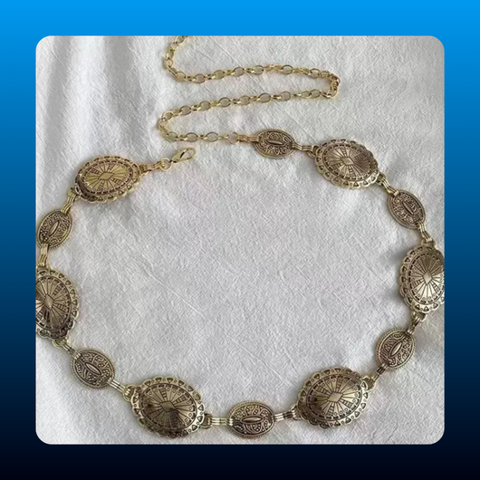 Boho Metal Chain Waist Belt