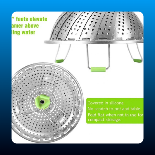 Collapsible Vegetable Steamer Basket