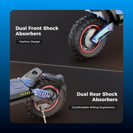 Dual Motor Electric Scooter with App Control