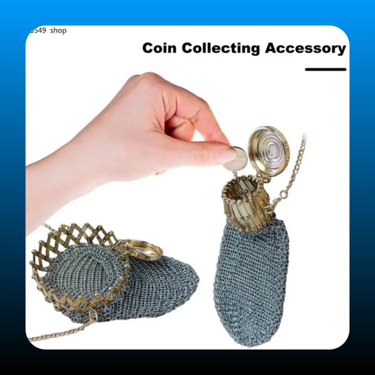 Retro 1920s English Coin Holder