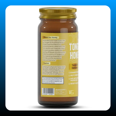 Multifloral Tongkat Ali Honey 16oz