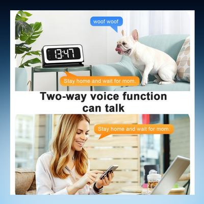 HD Smart Clock Camera