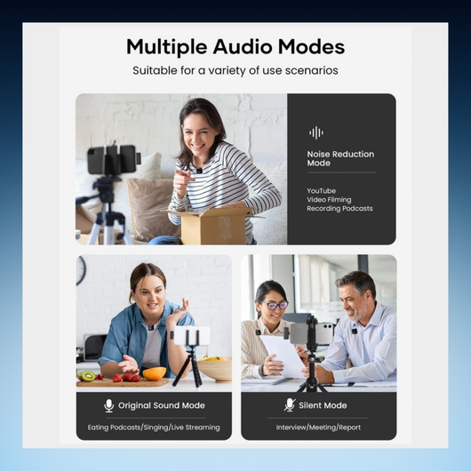 Wireless Lavalier Microphone System