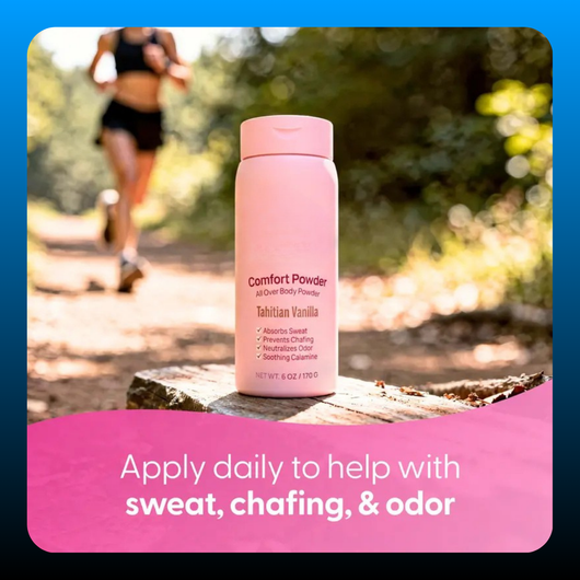 Talc Free Anti Chafe Body & Foot Dusting Powder Deodorant