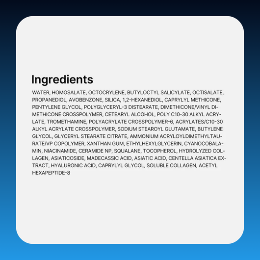 No Cast Collagen Sunscreen