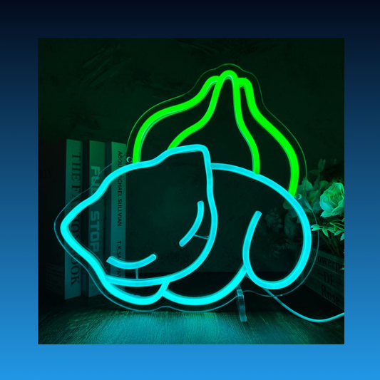 Cartoon Style LED Neon Wall Light