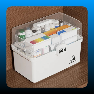 Three-Tier Medicine Organizer