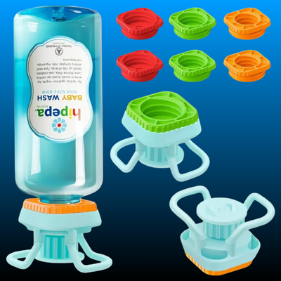 Upside Down Bottle Dispenser Cap (2 Pack)