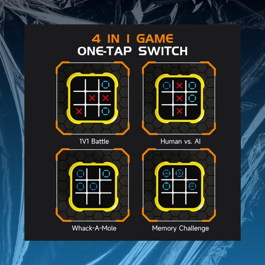 Portable Handheld Tic Tac Toe Game Console