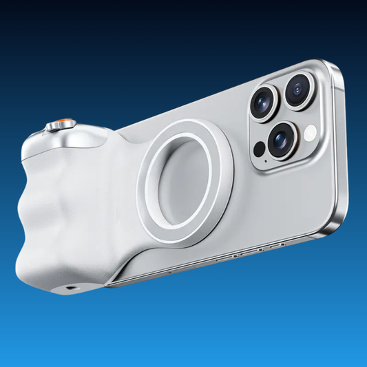 Magnetic Phone Camera Grip with Wireless Shutter