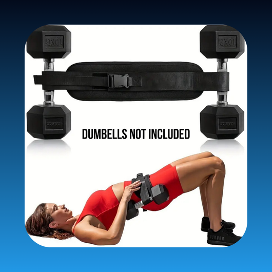 Hip Thrust Adjustable Resistance Weight Belt