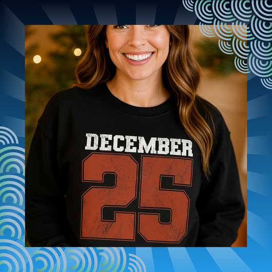 Retro Christmas Crewneck Sweatshirt