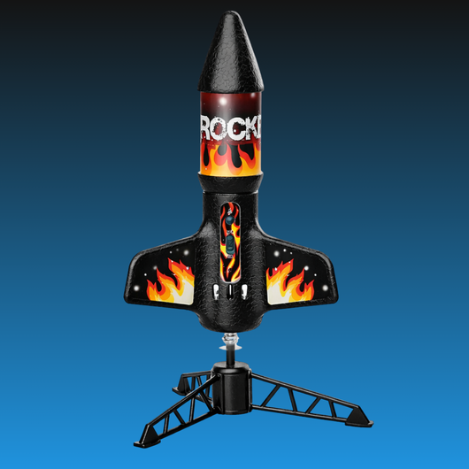 Self Launching Rocket Toy