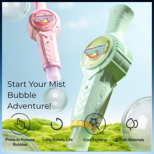 Mist Bubble Machine for Kids
