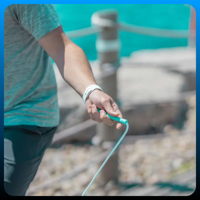 Adjustable Boxing Jump Rope w/ Unbreakable Handles