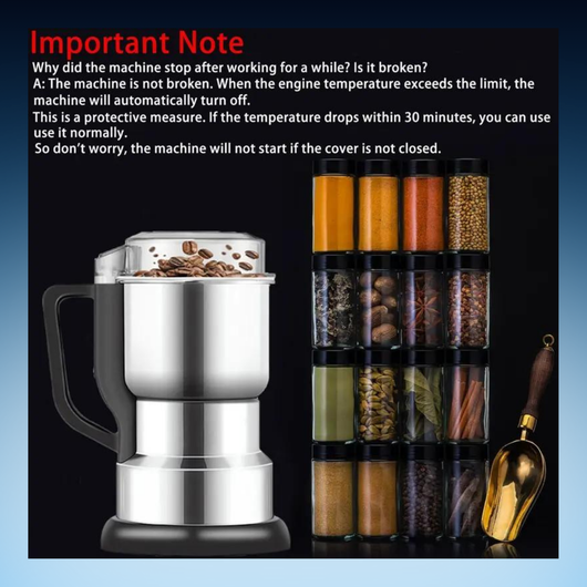 Electric Mill and Food Grinder