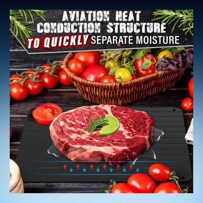 Fast Thaw Aluminum Defrost Tray