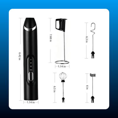 Rechargeable 4-in-1 Milk Frother