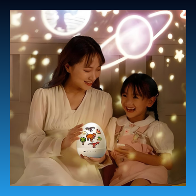 Dinosaur Egg Night Light Projector for Kids