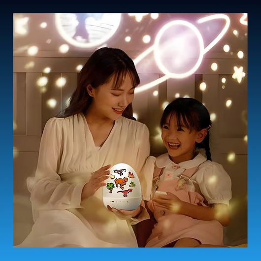 Dinosaur Egg Night Light Projector for Kids