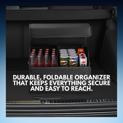 Foldable Car Trunk Storage Organizer