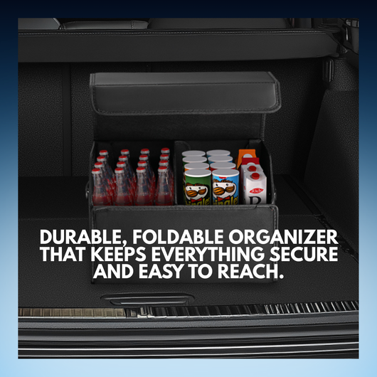 Foldable Car Trunk Storage Organizer