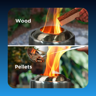 Stove Tabletop Fire Pit with Stand