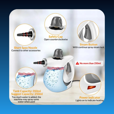 Pressurized Handheld Steam Cleaner
