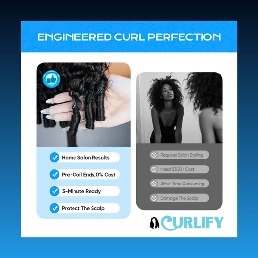 Curlify - Burmese Curly Glueless Install Wig