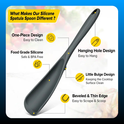 Heat Resistant Cooking Spatula (2 Pack)