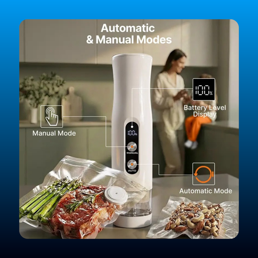 Cordless Handheld Food Vacuum Sealer