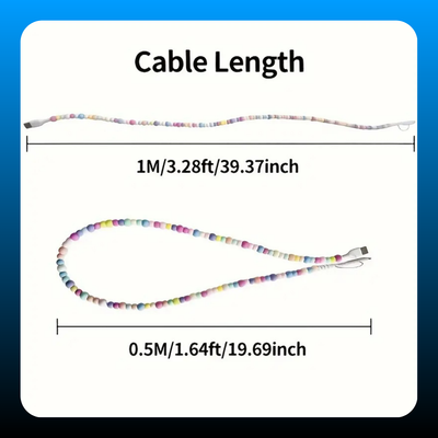 Beaded Charging Cords