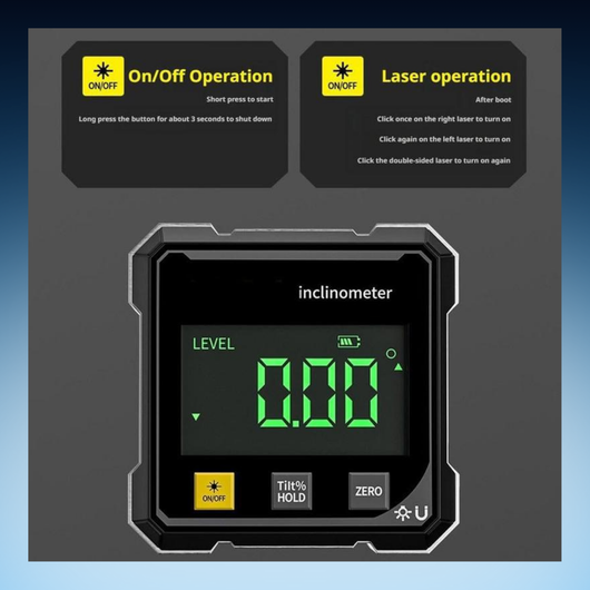 Laser Digital Angle Gauge