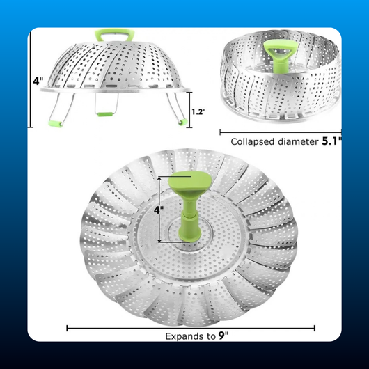 Collapsible Vegetable Steamer Basket